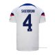 1ª Camiseta Estados Unidos Jugador Sauerbrunn 2022