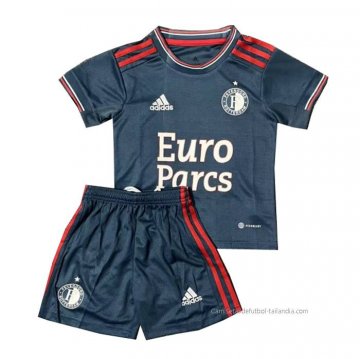 2ª Camiseta Feyenoord Nino 2022-2023 2ª Camiseta Feyenoord Nino 2022-2023