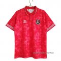 1ª Camiseta Gales Retro 90-92