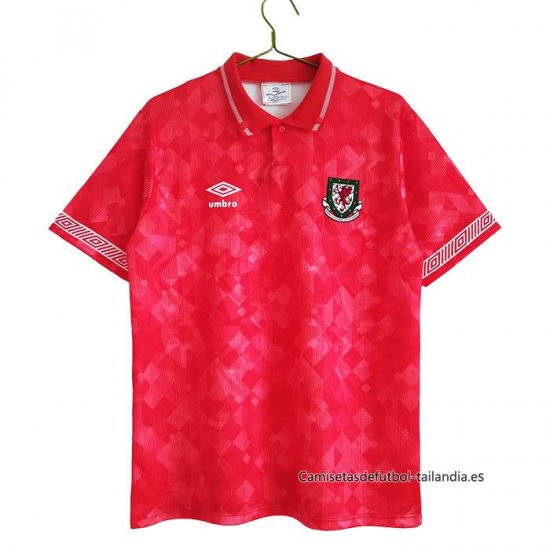 1ª Camiseta Gales Retro 90-92 - Haga un click en la imagen para cerrar