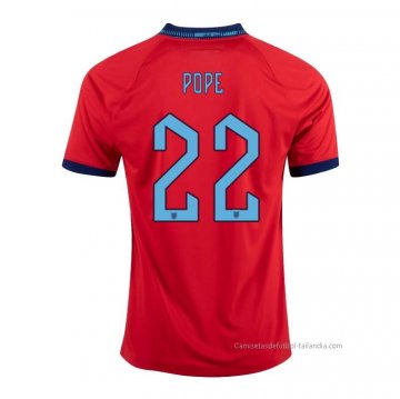 2ª Camiseta Inglaterra Jugador Pope 2022