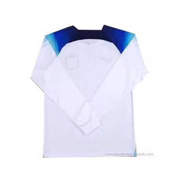 1ª Camiseta Inglaterra Manga Larga 2022
