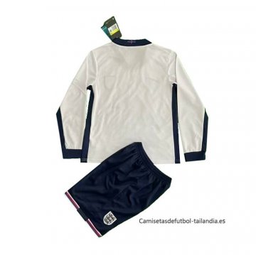 1ª Camiseta Inglaterra Manga Larga Nino 2024