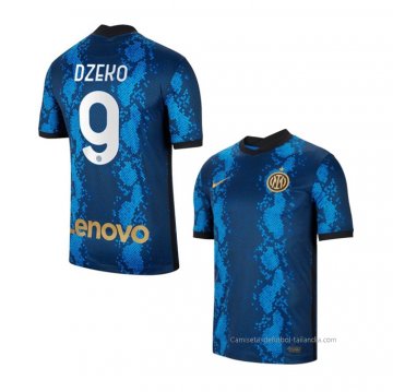 1ª Camiseta Inter Milan Jugador Dzeko 2021-2022 1ª Camiseta Inter Milan Jugador Dzeko 2021-2022