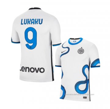 2ª Camiseta Inter Milan Jugador Lukaku 2021-2022 2ª Camiseta Inter Milan Jugador Lukaku 2021-2022