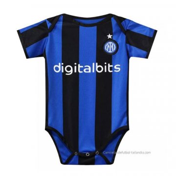 1ª Camiseta Inter Milan Bebe 2022-2023 1ª Camiseta Inter Milan Bebe 2022-2023