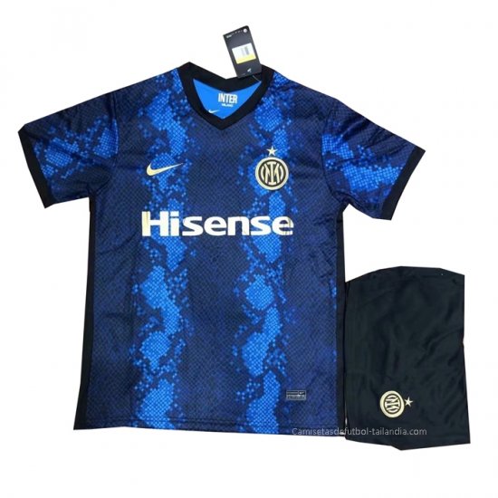 1ª Camiseta Inter Milan Nino 2021-2022 - Haga un click en la imagen para cerrar