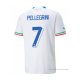 2ª Camiseta Italia Jugador Pellegrini 2022