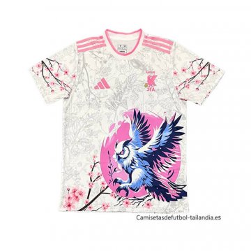 Camiseta Japon Anime Grand Owl 2025-2026 Blanco