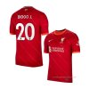 1ª Camiseta Liverpool Jugador Diogo J. 2021-2022 1ª Camiseta Liverpool Jugador Diogo J. 2021-2022