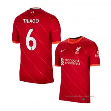 1ª Camiseta Liverpool Jugador Thiago 2021-2022 1ª Camiseta Liverpool Jugador Thiago 2021-2022