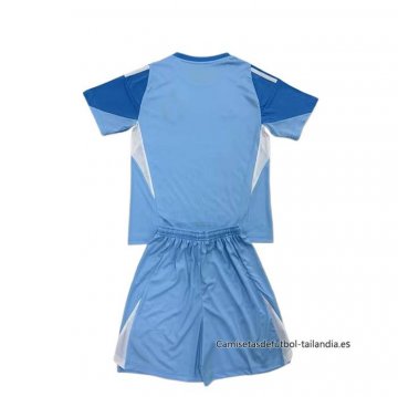 Camiseta Los Angeles Galaxy Portero Nino 2025 Azul