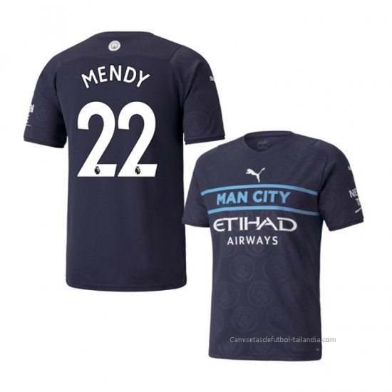 3ª Camiseta Manchester City Jugador Mendy 2021-2022 - Haga un click en la imagen para cerrar