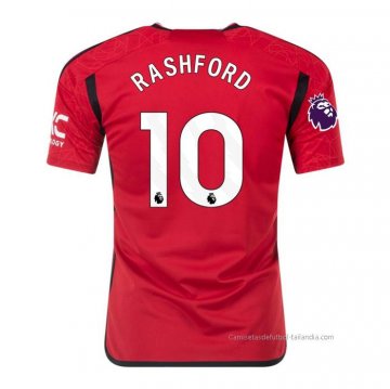 1ª Camiseta Manchester United Jugador Rashford 2023-2024 1ª Camiseta Manchester United Jugador Rashford 2023-2024