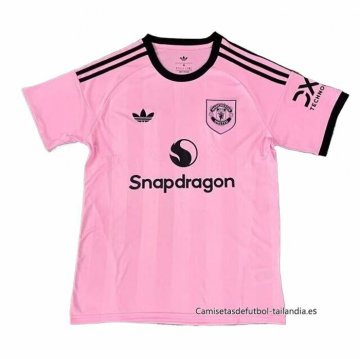 Camiseta Manchester United Portero 2025-2026 Rosa Camiseta Manchester United Portero 2025-2026 Rosa