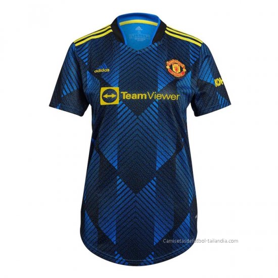 3ª Camiseta Manchester United Mujer 2021-2022 - Haga un click en la imagen para cerrar
