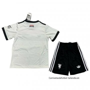 3ª Camiseta Manchester United Nino 2024-2025
