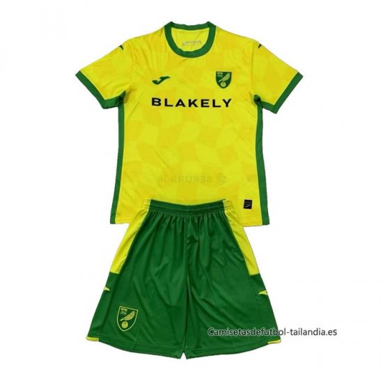 1ª Camiseta Norwich City Nino 2024-2025 - Haga un click en la imagen para cerrar