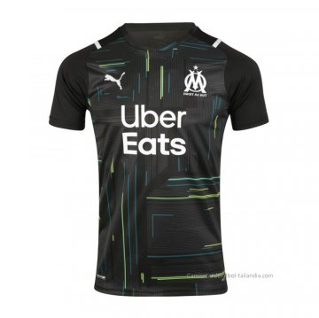 Camiseta Olympique Marsella Portero 2021-2022 Negro Camiseta Olympique Marsella Portero 2021-2022 Negro