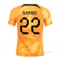 1ª Camiseta Paises Bajos Jugador Dumfries 2022