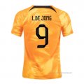 1ª Camiseta Paises Bajos Jugador L.De Jong 2022