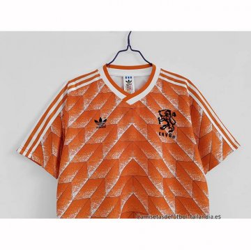 1ª Camiseta Paises Bajos Retro 1988