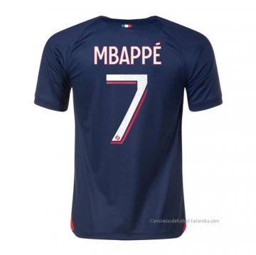 1ª Camiseta Paris Saint-Germain Jugador Mbappe 2023-2024 1ª Camiseta Paris Saint-Germain Jugador Mbappe 2023-2024