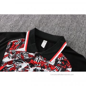 Camiseta Polo del AC Milan 2021-2022 Rojo