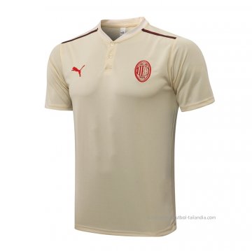 Camiseta Polo del AC Milan 2021-2022 Amarillo Camiseta Polo del AC Milan 2021-2022 Amarillo