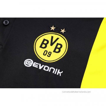 Camiseta Polo del Borussia Dortmund 2023-2024 Negro