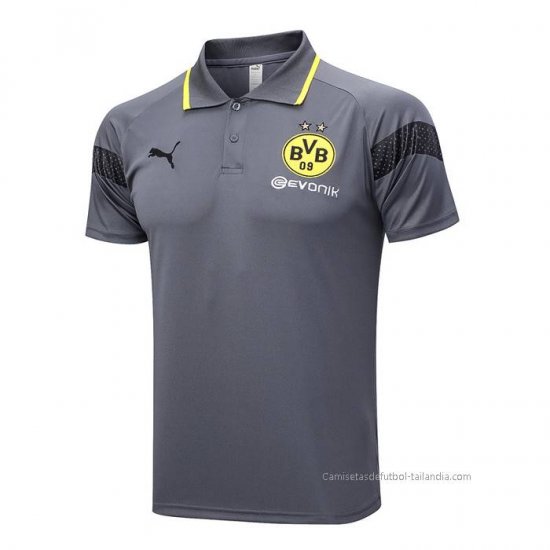 Camiseta Polo del Borussia Dortmund 2023-2024 Gris - Haga un click en la imagen para cerrar