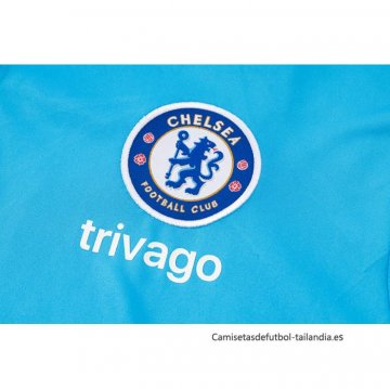 Camiseta Polo del Chelsea 2024-2025 Azul