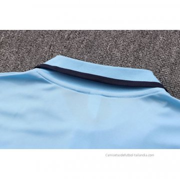 Camiseta Polo del Manchester City 2022-2023 Azul