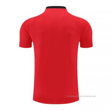 Camiseta Polo del Manchester United 2022-2023 Rojo