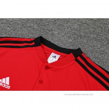Camiseta Polo del Manchester United 2022-2023 Rojo