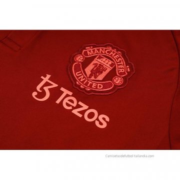 Camiseta Polo del Manchester United 2023-2024 Rojo