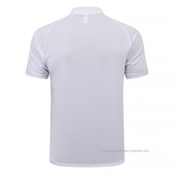 Camiseta Polo del Manchester United 2021-2022 Blanco