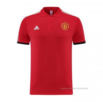 Camiseta Polo del Manchester United 2023-2024 Rojo Camiseta Polo del Manchester United 2023-2024 Rojo