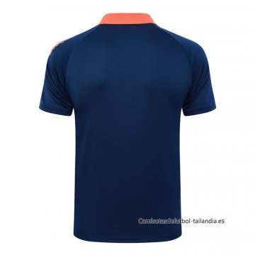 Camiseta Polo del Manchester United 2024-2025 Azul
