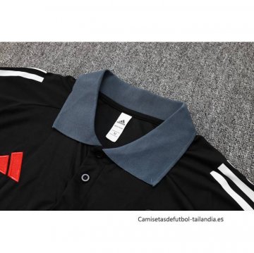 Camiseta Polo del Manchester United 2024-2025 Negro