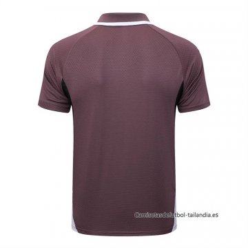Camiseta Polo del Manchester United 2025-2026 Marron
