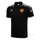 Camiseta Polo del Manchester United UCL 2021-2022 Negro