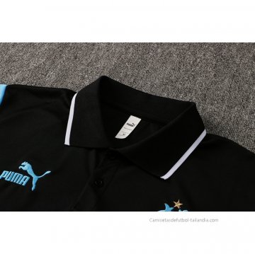 Camiseta Polo del Olympique Marsella 2021-2022 Negro