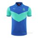 Camiseta Polo del Olympique Marsella 2022-2023 Azul y Verde