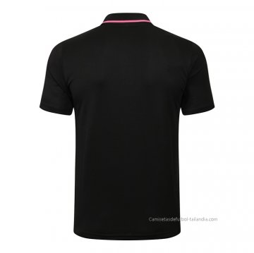 Camiseta Polo del Paris Saint-Germain Jordan 2021-2022 Negro