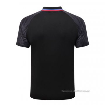 Camiseta Polo del Paris Saint-Germain Jordan 2022-2023 Negro