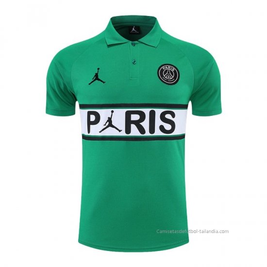 Camiseta Polo del Paris Saint-Germain Jordan 2022-2023 Verde - Haga un click en la imagen para cerrar