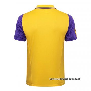 Camiseta Polo del Real Madrid 2023-2024 Amarillo