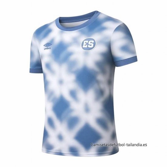 Camiseta Pre Partido del El Salvador 2025 Azul - Haga un click en la imagen para cerrar