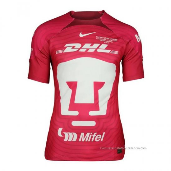 Camiseta Pumas UNAM Portero 2022-2023 Rosa - Haga un click en la imagen para cerrar